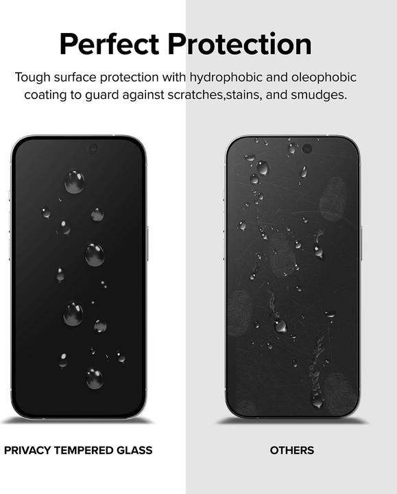 Produktbild Ringke Privacy Tempered Glass (Apple iPhone 15 Pro Max)