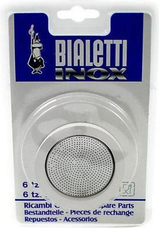 Actual product image Bialetti Sealing rings & filter plate 4 Ta