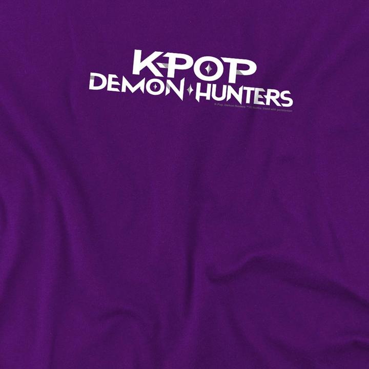 Immagine prodotto K-Pop Demon Hunters Maglietta Logo Bambini (128)
