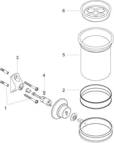 Produktbild Axor Montreux Zahnputzbecher