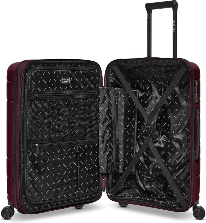 Actual product image Redolz Essentials 11 4 Rollen Kofferset 3-teilig mit Dehnfalte (240 l)