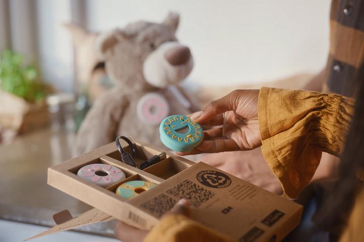 Actual product image Alecto Bluetooth Speaker+Teddy HeeHee (Baby Monitor Audio, 10 m)