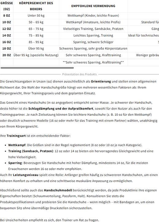Image du produit Ringhorns Charger Boxhandschuhe 12oz (Taille unique)
