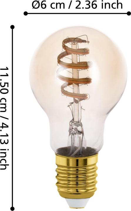 Actual product image EGLO LED bulb E27 (E27, 360 lm, 20x)