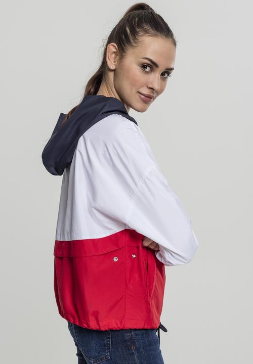 Produktbild Urban Classics Ladies 3-Tone Oversize Windbreaker (S)