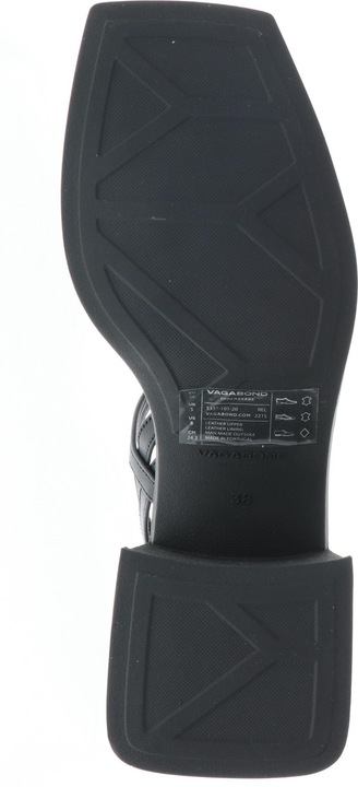 Produktbild Vagabond Hennie 5337-101-20 Damen Plateau Riemchen Sandaletten Blockabsatz schwarz (41)