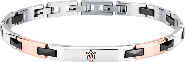 Immagine prodotto Maserati Bracciale in ceramica (21.50 cm, Acciaio inossidabile, Ceramica)
