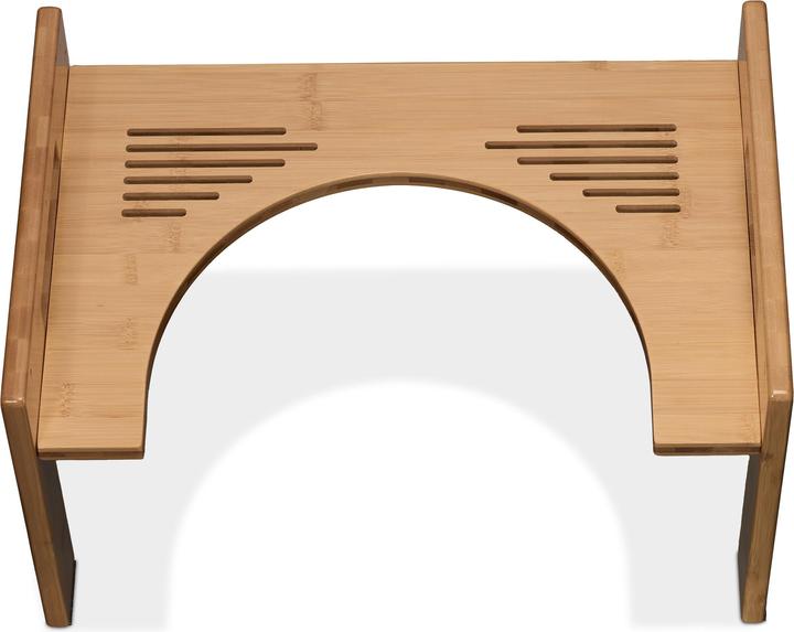 Actual product image Relaxdays Toilet stool