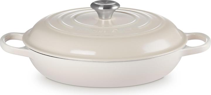 Le Creuset Gourmet-Profitopf Signature Ø 30cm, rund (30 cm, Bräter + Schmortopf, Gusseisen)