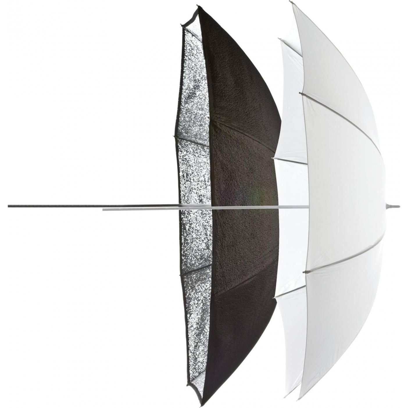 Elinchrom Prolinca Schirm-Set 83 cm silber/transparent (Schirm, 83 cm), Softbox + Reflektor