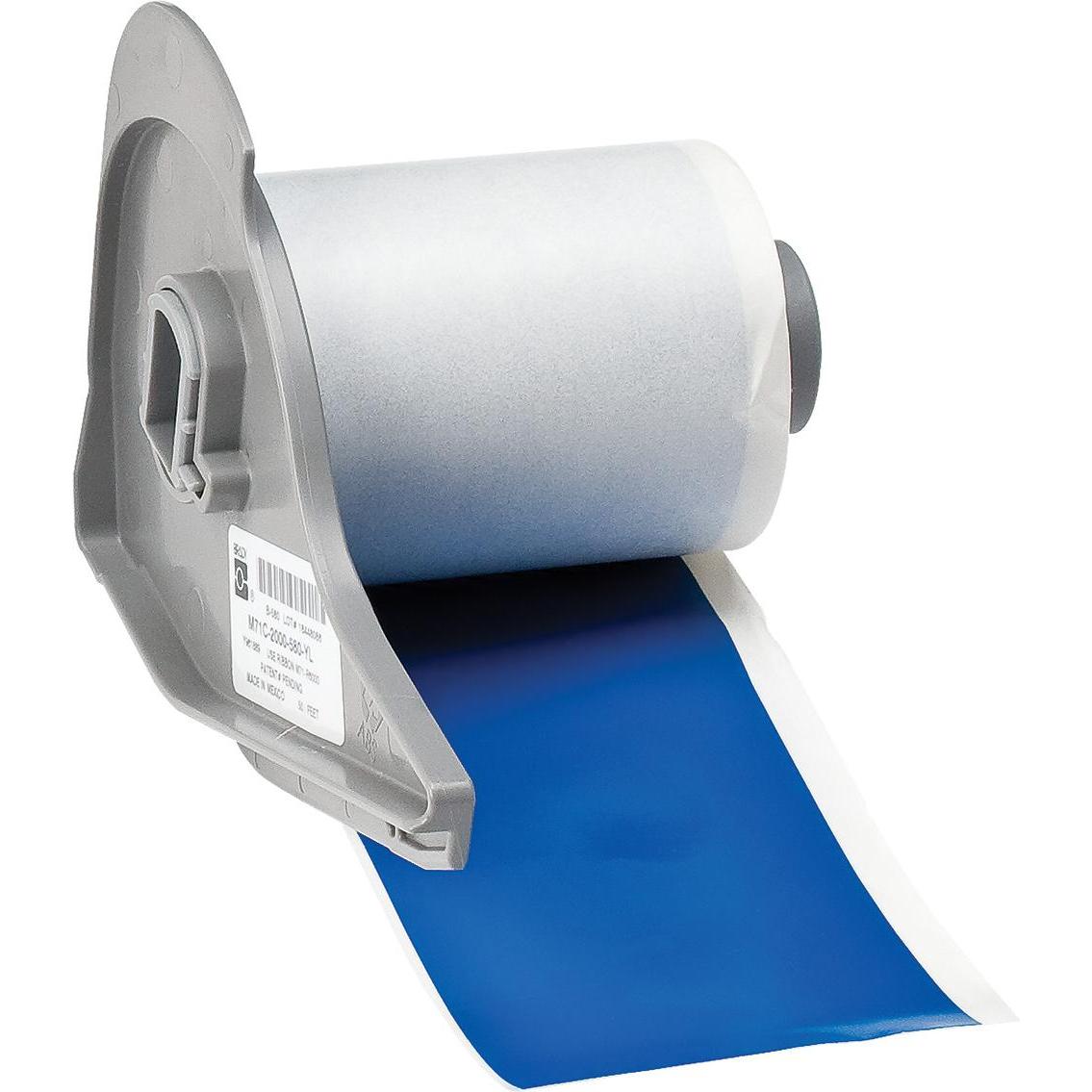 Brady, Etiketten, M7C-2000-595-BL, Vinylband, Blau, glänzend, 50.80 mm x 15.24 m, permanent, endlos