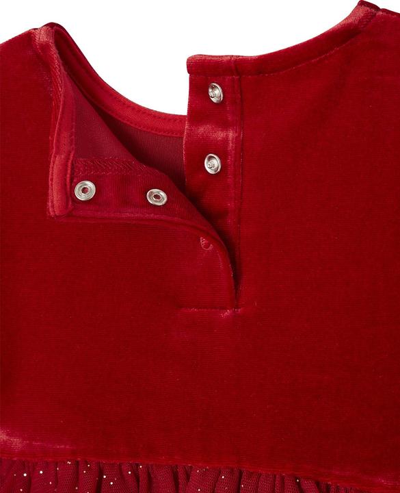 Produktbild Vertbaudet Baby Weihnachts-Geschenkset: Kleid mit Glitzertüll & Haarband BASIC (80)