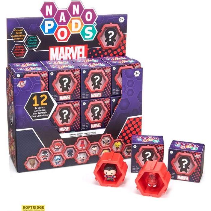 Thumbnail - Boti Marvel assortiment mini figurines NANO Wow! PODs in CDU 5 cm (24)