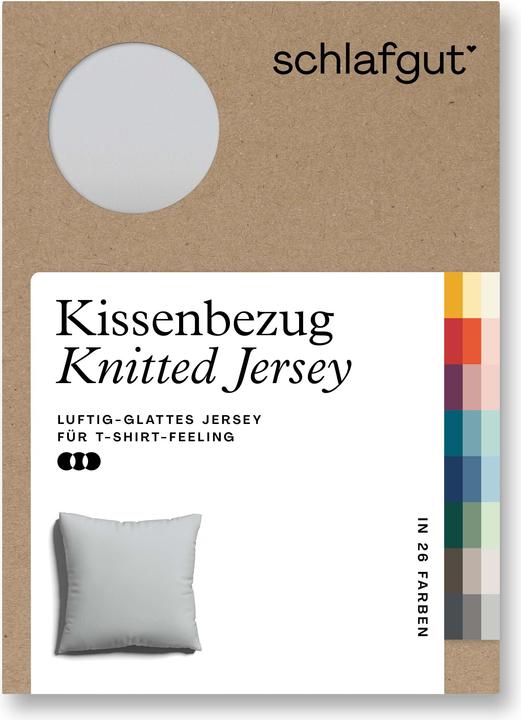 Produktbild schlafgut Knitted Jersey (Duvetbezug, 40 x 40 cm)