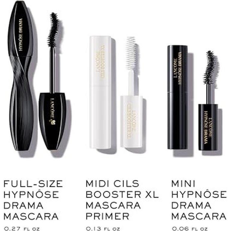 Lancôme, Mascara, Lancome Hypnose Drama Mascara Ultimate Volumizing Eye Routine with Jojoba (colore nero intenso)