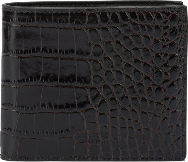Immagine prodotto Tom Ford Crocodile print leather wallet
