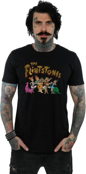 Image du produit The Flintstones - T-shirt GROUP DISTRESSED - Homme (3XL)
