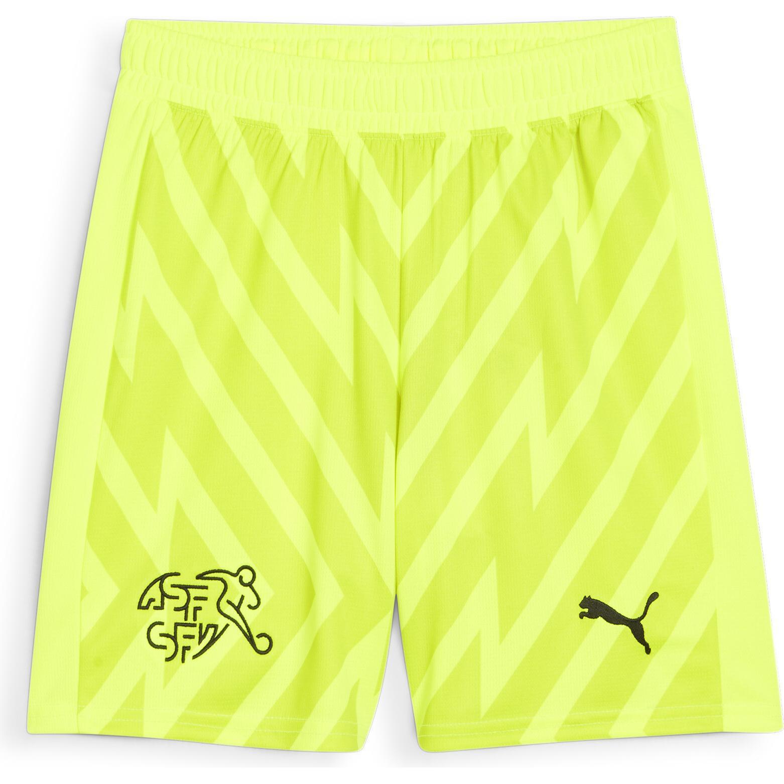 Puma, Jungen, Sporthose, SFV GK Shorts Replica Jr (164), Gelb, 164