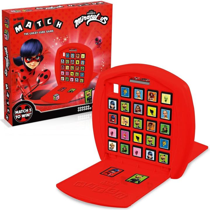 Actual product image Winning Moves Match with Lady Bug, Cat Noir and Co. (German, 2 Players)