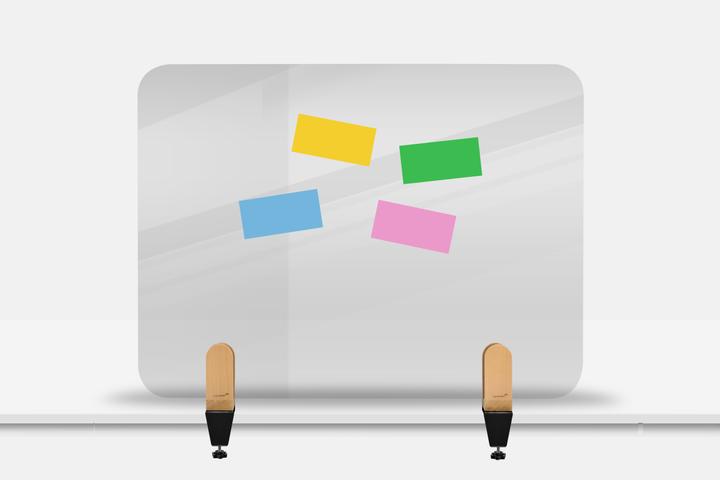 Produktbild Legamaster ELEMENTS Tischtrennwand Klammern