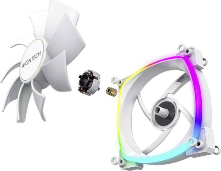 Produktbild Montech AX140 PWM - weiss (140 mm, 1 x)