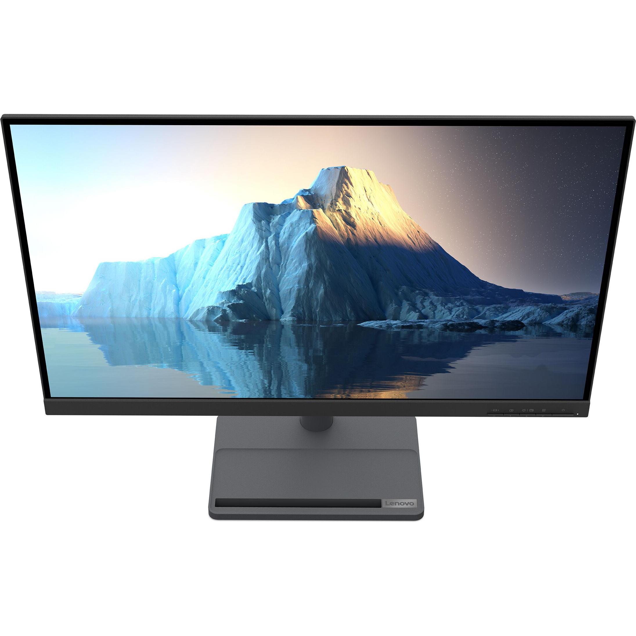 Lenovo L27q-35 (2560 x 1440 Pixel, 27"), Monitor, Schwarz