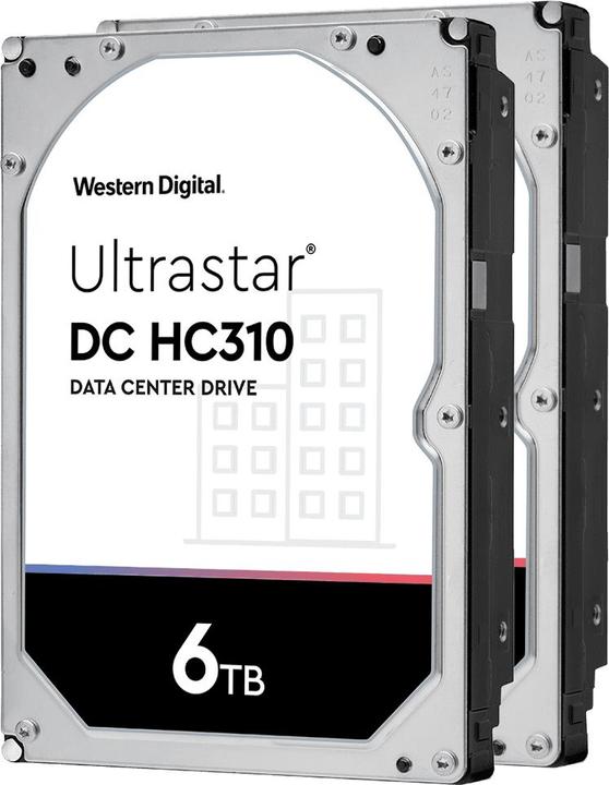 Produktbild WD Ultrastar DC HC310 3.5" 6000 GB Serial ATA III (6 TB, 3.5")