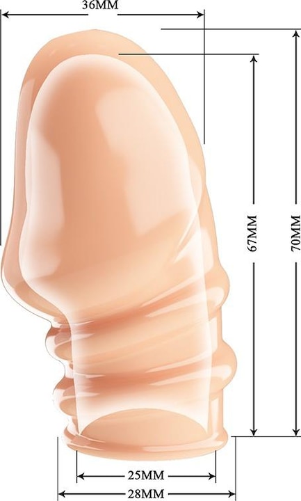Image du produit Pretty Love Bel Amour - Jeremy Penis Chair Plus épaisse