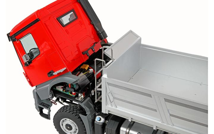 Immagine prodotto Amewi Mercedes-Benz Arocs Muldenkipper 6x6 1:14 RTR rot (RTR pronto all'uso)
