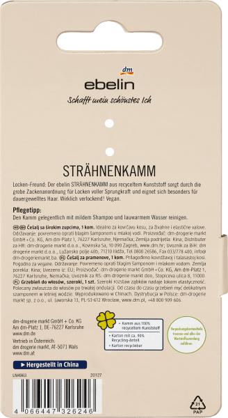 Produktbild dm ebelin Strähnenkamm
