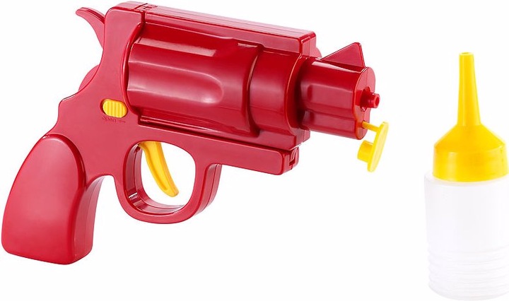 Infactory 2in1 Ketchup- und Senf-Pistole
