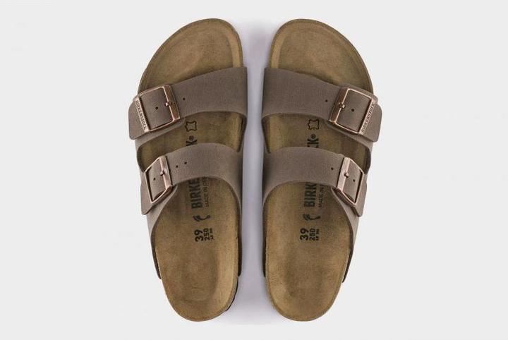Actual product image Birkenstock Arizona Birko-Flor Nubuck Normal (44)