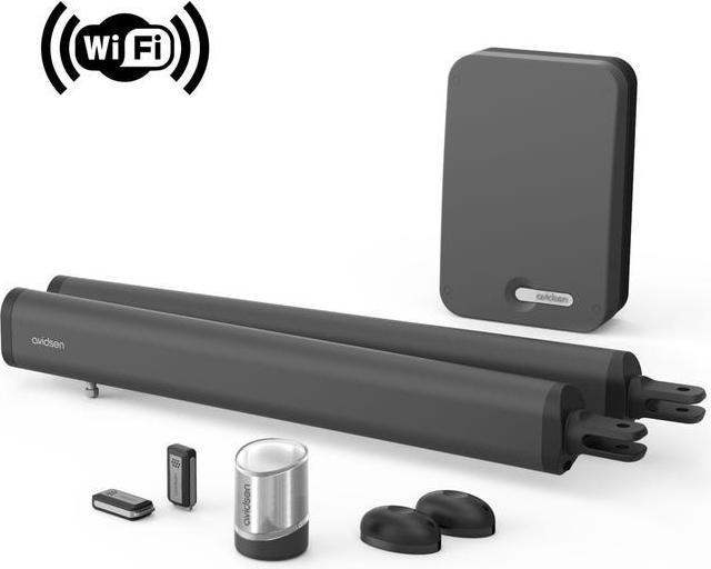 Avidsen Motorized Swing Gate Opener with Remote Controls, Photocells, and Smart Home Connectivity