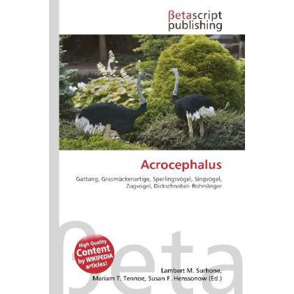 Thumbnail - Acrocephalus, Fachbücher von Lambert M. Surhone, Miriam T. Timpledon, Susan F. Marseken
