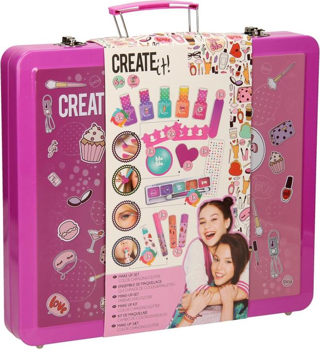 Actual product image Create It! Make it. Makeup set in luxury case