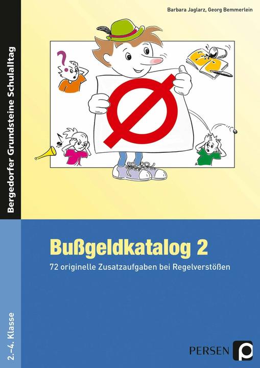 Produktbild Bussgeldkatalog 2. 2. bis 4. Klasse (Deutsch, Barbara Jaglarz, Georg Bemmerlein, 2020)
