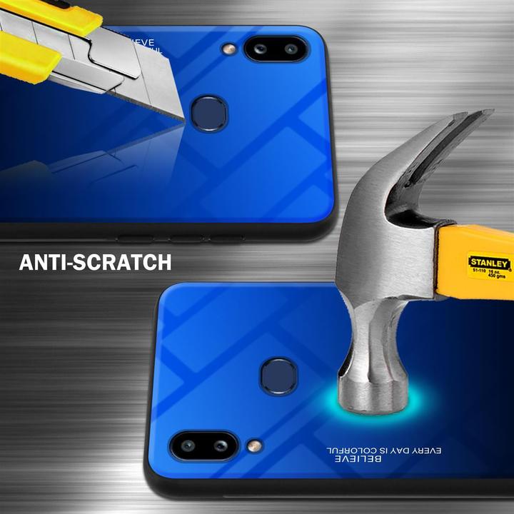 Actual product image Cadorabo TPU 2 colors glass cover (Samsung Galaxy A10s, Samsung Galaxy M01s)