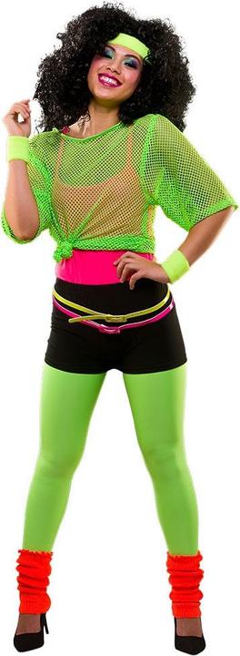 Produktbild Wicked Costumes 80er Neon Hot Pants Shorts in Neon Orange (S)