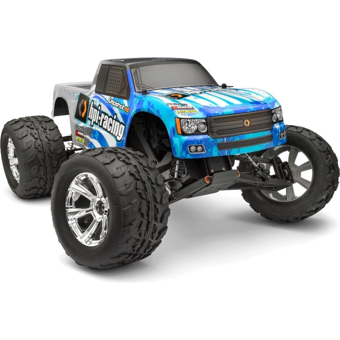 HPI Jumpshot MT V2 Printed Body - Blue/Silver