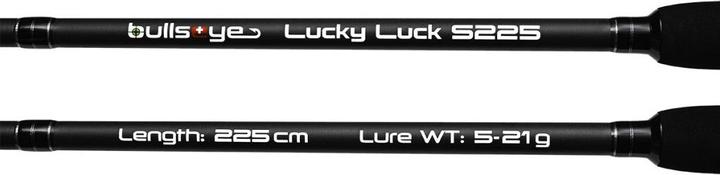 Actual product image Bullseye Lucky Luck Spin 225 (Spinning rod, 225 cm)