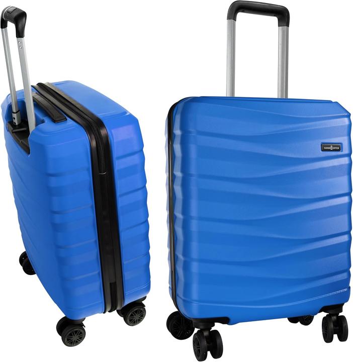 Immagine prodotto Hansekoffer Handgepäck Trolley-Koffer mit Hartschale (42 l)