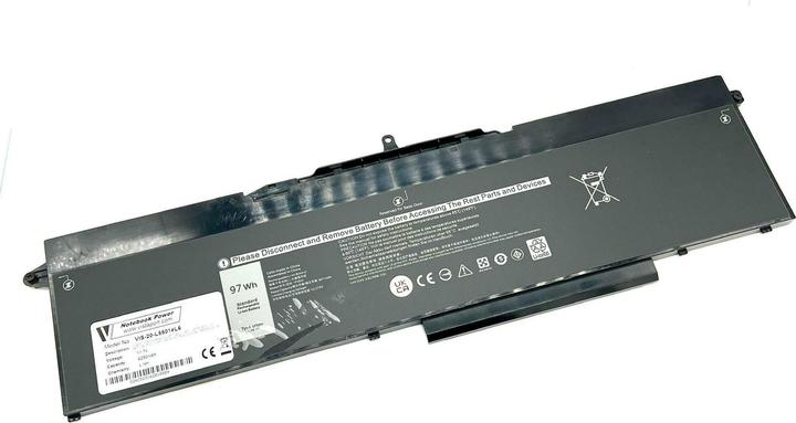 Immagine prodotto Vistaport Batteria per Dell Latitude 15 55xx, Precision 35xx (6 cubicoli, 8290 mAh)