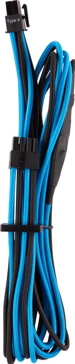 Image du produit Corsair Câble EPS12V ATX12V gainé Premium, pack double (Gen 4)