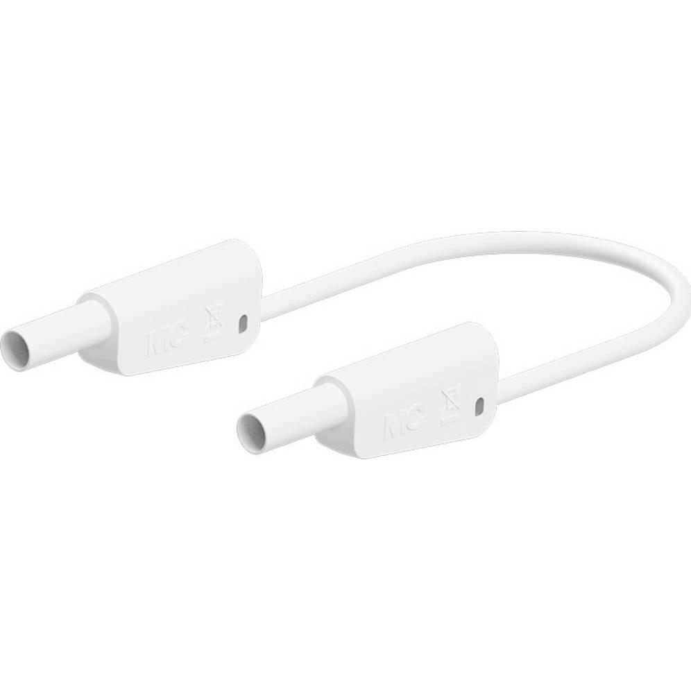 Stäubli, Messleitung, SLK-4A-F25 Messleitung ( - ) 100 cm Weiss 1 St.