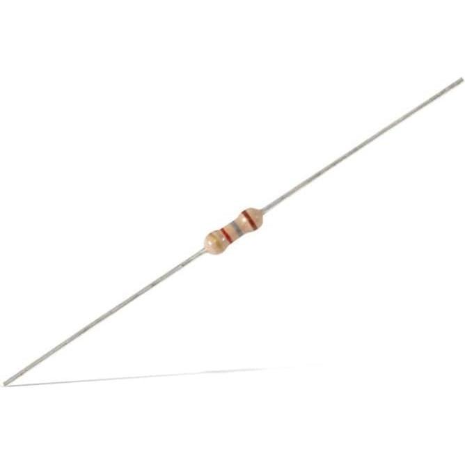 Eneroid Widerstand, Kohleschicht, 100K Ohm, 1/4W 5%, 50 Stück, Widerstand