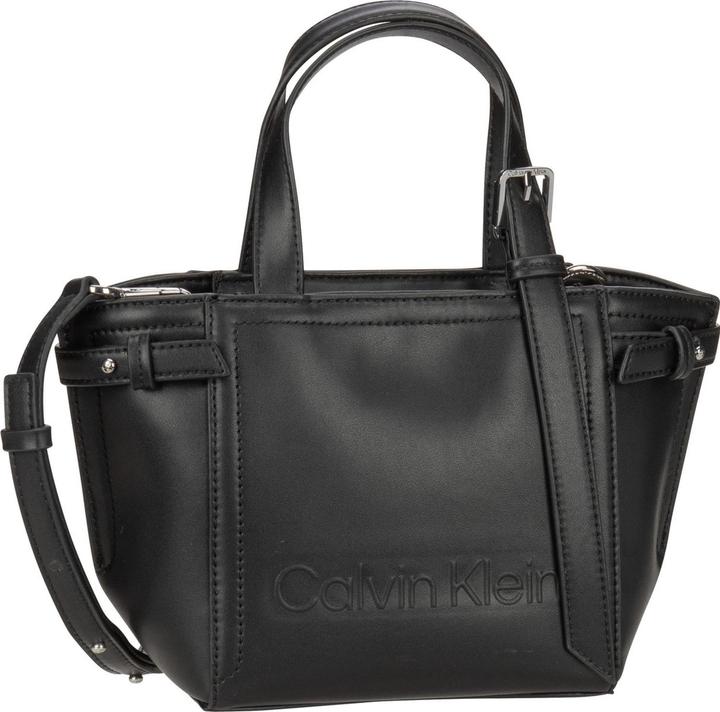 Actual product image Calvin Klein Shoulder Bag Minimal Hardware Mini Tote FA22