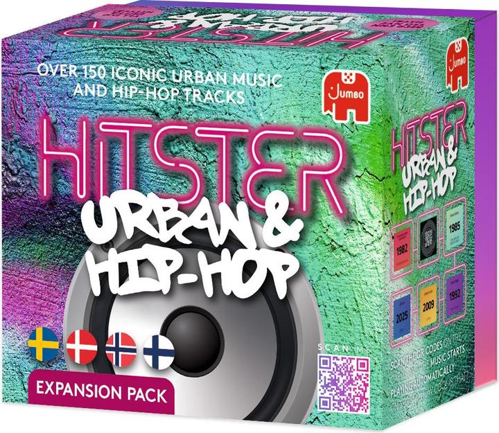 Actual product image Jumbo Urban & Hip-Hop Nordic (Danish, Finnish, Norwegian, Swedish, 2 - 6 Players)