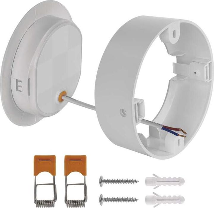 Produktbild Emos LED-Anbauleuchte RUBIC, rund, weiss, 9W, neutralweiss (900 lm)