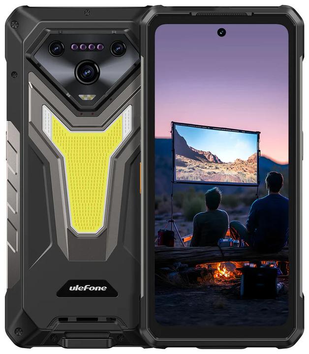 Productafbeelding Ulefone Armor 34 Pro Rugged Smartphone Magic Black 16GB/512GB (512 GB, Magisch zwart)