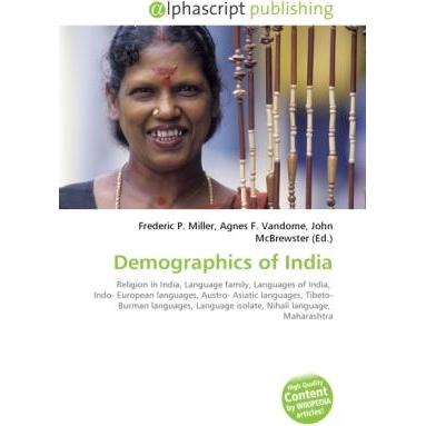 Demographics of India, Fachbücher von Agnes F. Vandome, Frederic P. Miller, John McBrewster